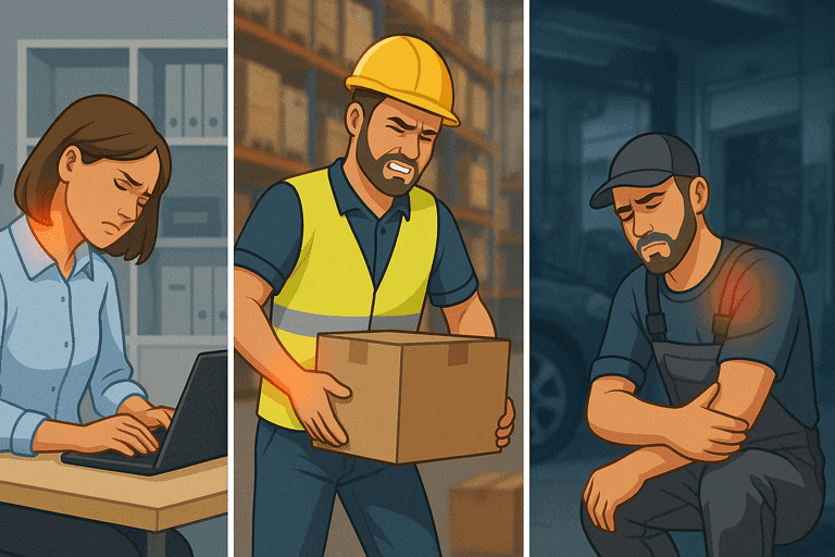 Workplace Ergonomics: The Physical; Cognitive; and Organizational Domains